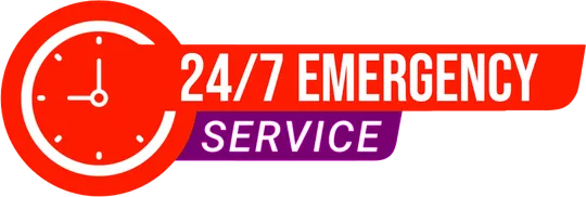 24/7 emergency service icon